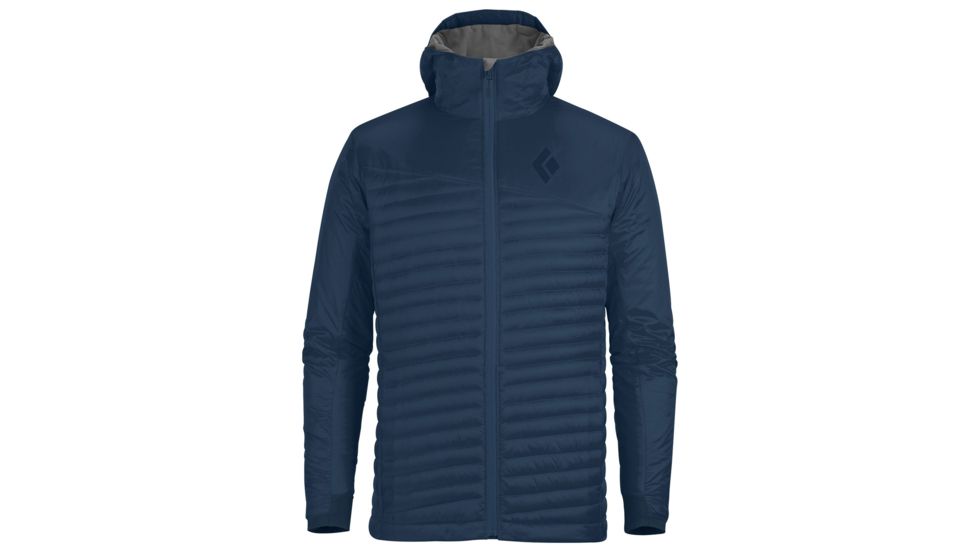 Black Diamond Hot Forge Hybrid Hoody-Azurite-Medium