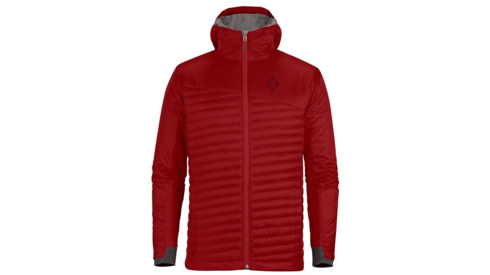 Black Diamond Hot Forge Hybrid Hoody-Deep Torch-Small