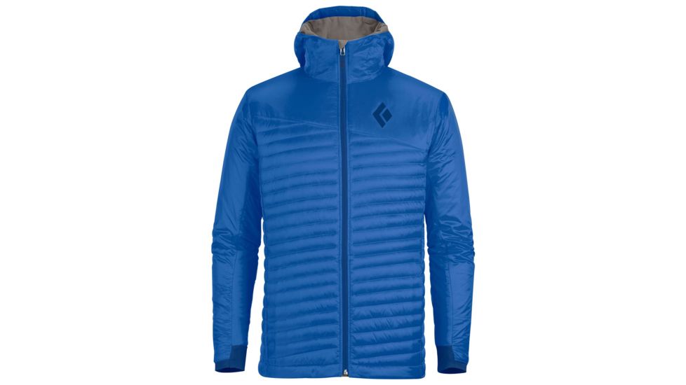 Black Diamond Hot Forge Hybrid Hoody - Mens-Atlantis-Large