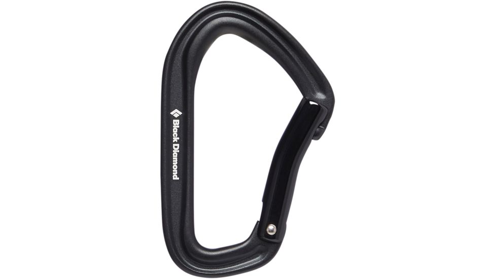 Black Diamond Hotforge Bent Gate, Black, BD2101590002ALL1