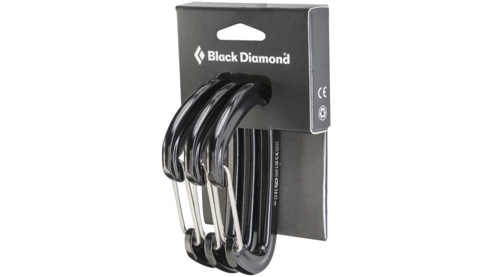 HotWire Carabiner - 3 Pack-Black