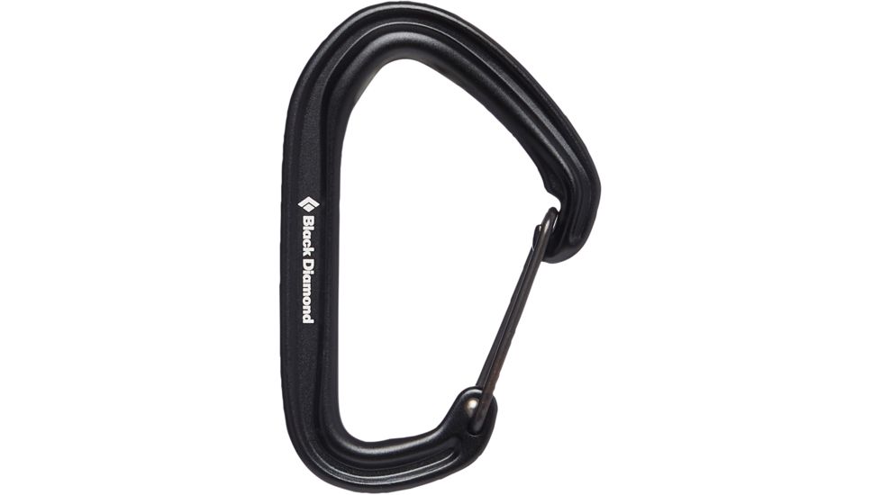 Black Diamond Hotwire Carabiner, Black, BD2101570002ALL1
