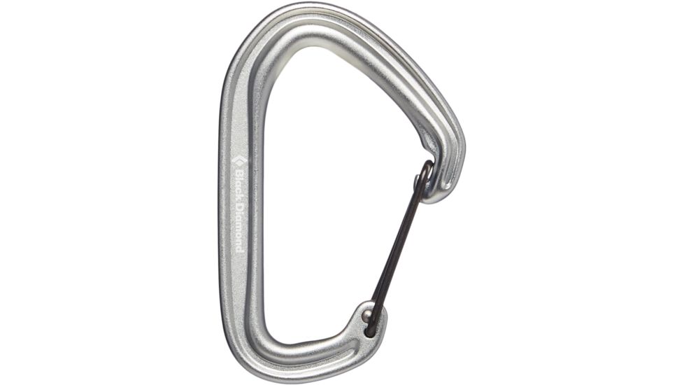 Black Diamond Hotwire Carabiner, Light Gray, BD2101571004ALL1