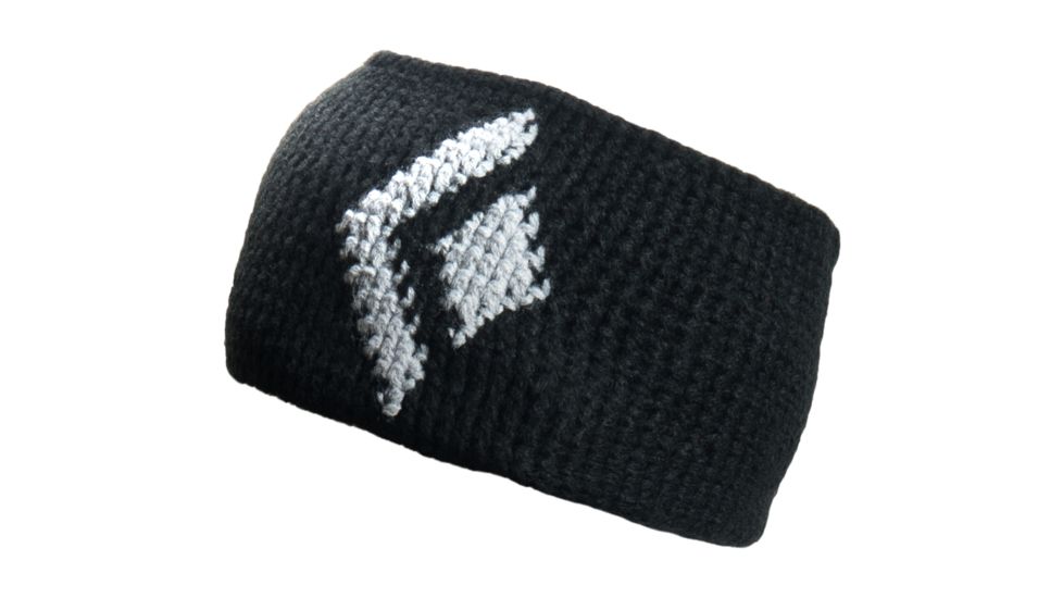 Black Diamond Icon Headband, One Size, Black/Aluminum, One size, APPT31943ALL1