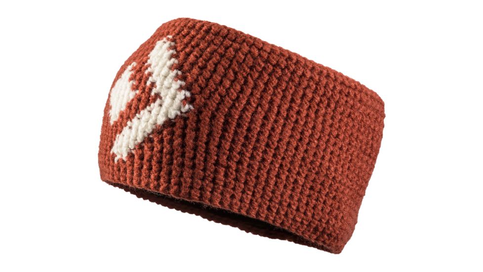 Black Diamond Icon Headband, One Size, Rust/White, One size, APPT31993ALL1