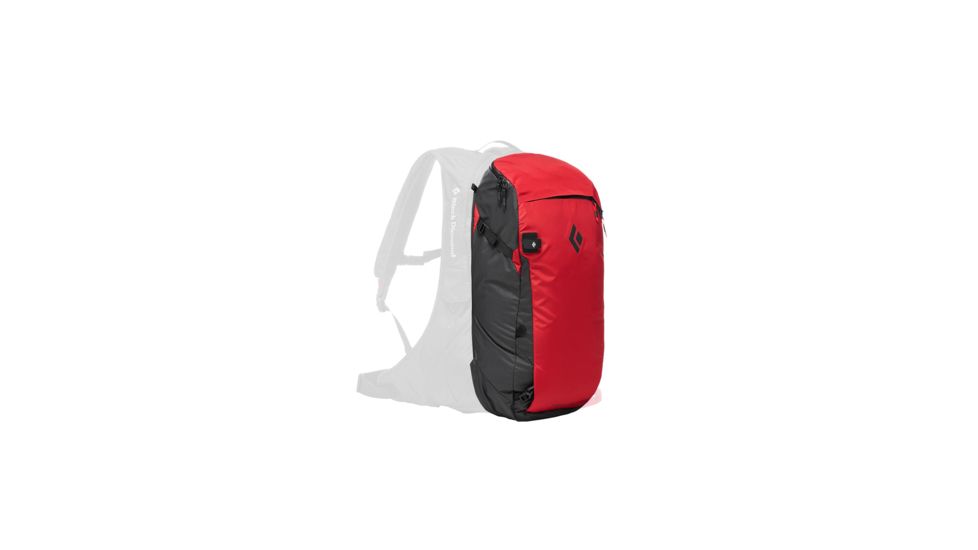 Black Diamond Jetforce Pro Pack 35L Booster, Red, BD681334RED0ALL1