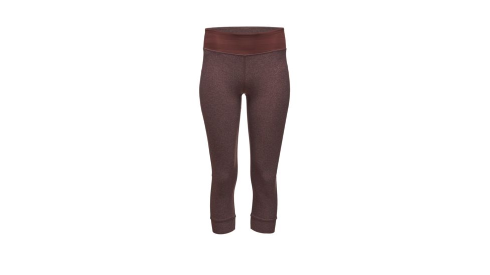 Black Diamond Levitation Womens Capris, Mocha, Extra Small, APR0U3235XSM1
