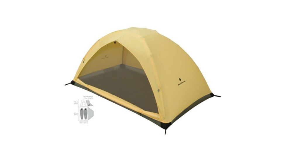Black Diamond Lighthouse Tent - 2 Person, 3 Season