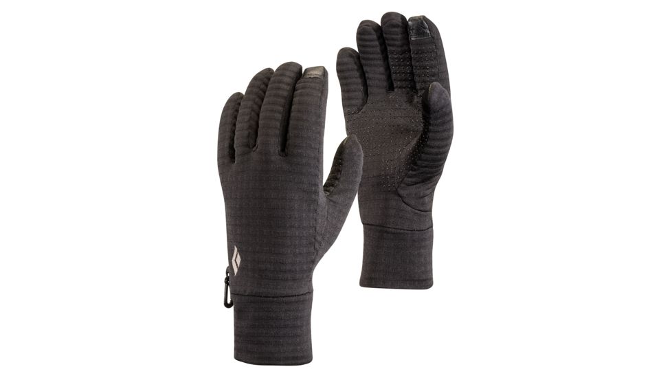 Black Diamond LightWeight GridTech Gloves, Black, Large, BD801033BLAKLG-1