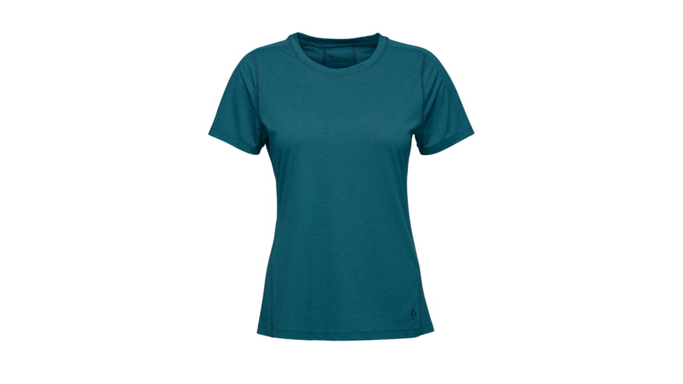 Black Diamond Lightwire Short Sleeve Tech Tee - Womens, Dark Caribbean, Small, AP7530084065SML1