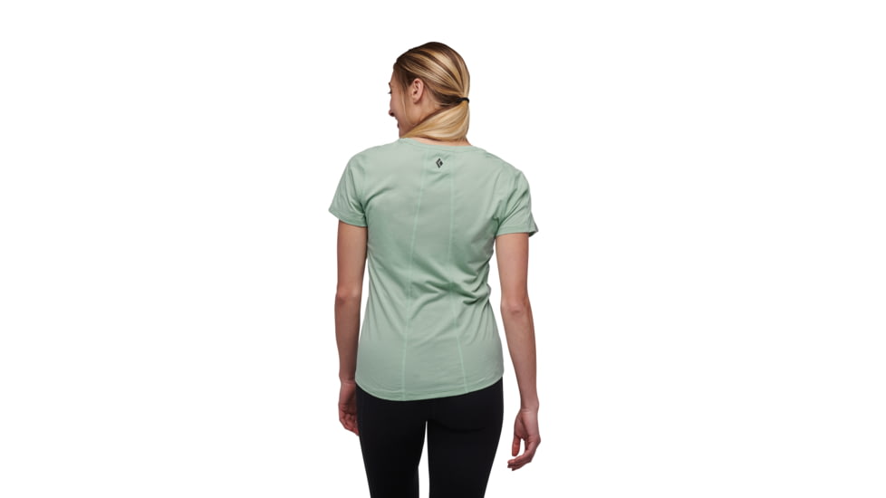 Black Diamond Lightwire Short Sleeve Tech Tee - Womens, Foam Green, 2XL, AP7530083041XXL1