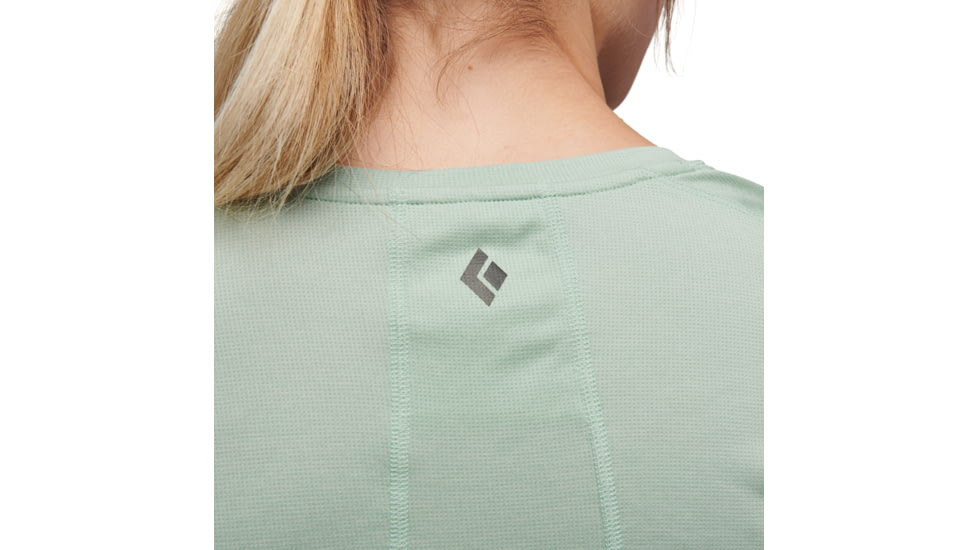Black Diamond Lightwire Short Sleeve Tech Tee - Womens, Foam Green, 2XL, AP7530083041XXL1
