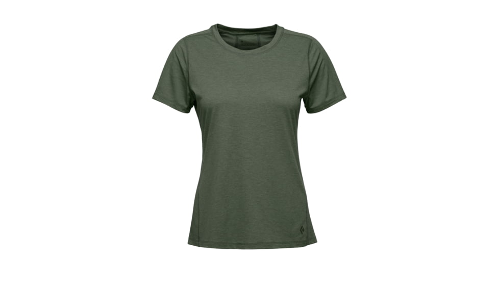 Black Diamond Lightwire Short Sleeve Tech Tee - Womens, Laurel Green, Small, AP7530083053SML1
