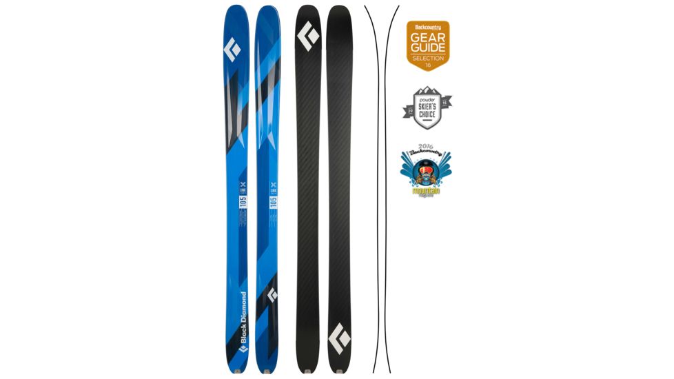 Black Diamond Link 105 Skis-188 cm
