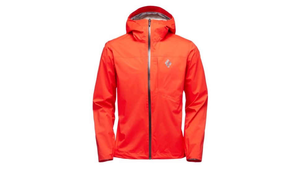 Black Diamond Liquid Point Shell Jacket - Men's, Hyper Red, Extra Large, APK8496002XLG1