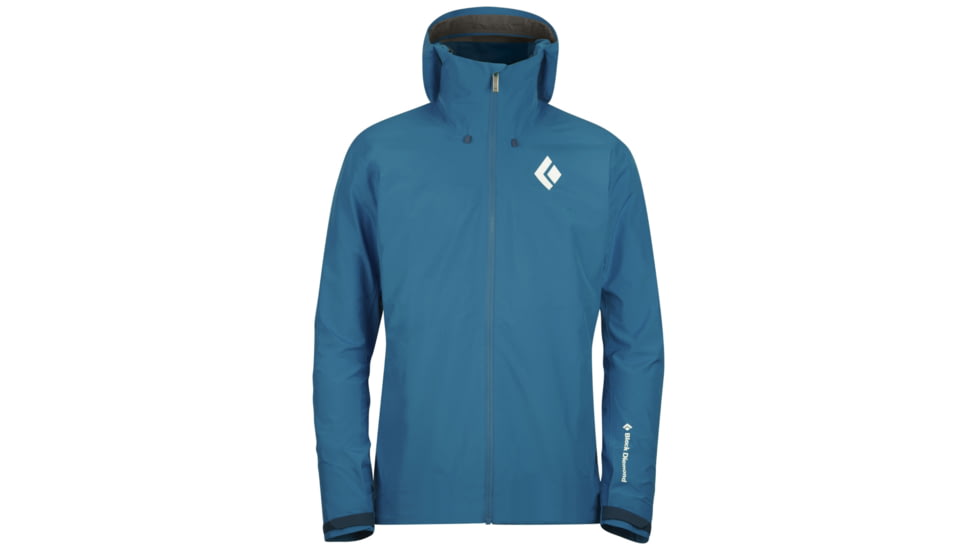 Black Diamond Liquid Point Shell Jacket - Men's, Sapphire, Medium, 196613