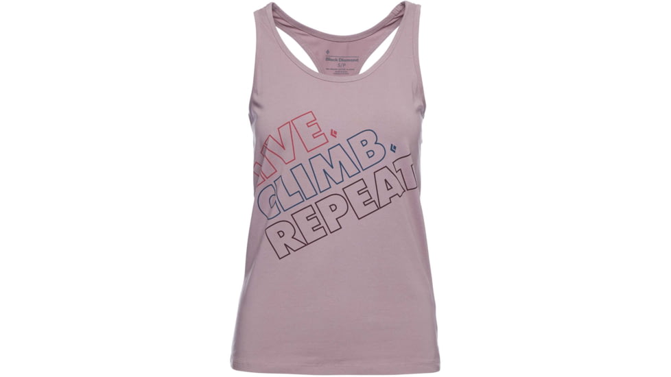 Black Diamond Live.Climb.Repeat. Tank - Womens, Wood Violet, Large, AP7301245010LRG1