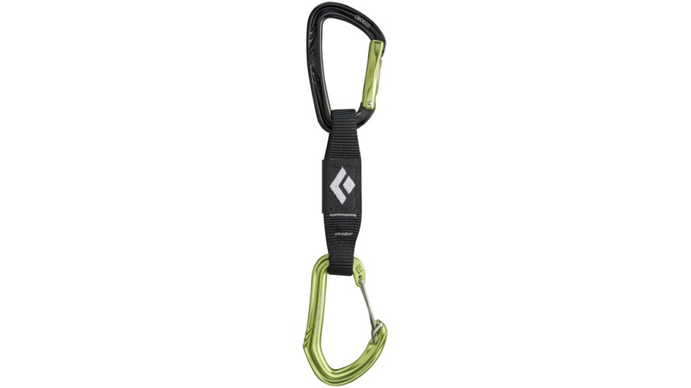 Black Diamond LiveWire Quickdraw-Envy Green-12 cm