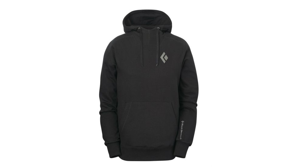 Black Diamond Logo Hoody - Men's-Onyx-X-Large