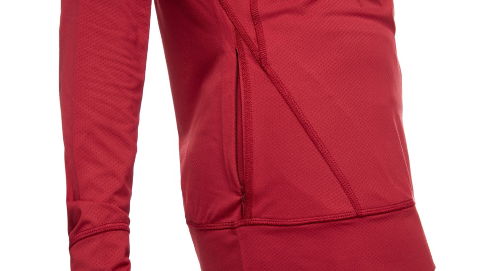 Black Diamond LS Alpenglohoody - Womens, Wild Rose, Extra Large, AP7520806012XLG1