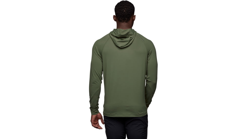 Black Diamond LS Alpenglow Hoody - Mens, Tundra, Extra Large, AP7520203010XLG1