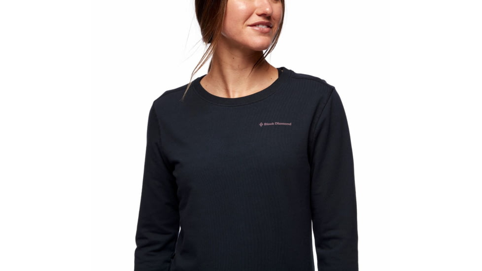 Black Diamond LS Vista Crew - Womens, Eclipse, Small, AP7300764011SML1