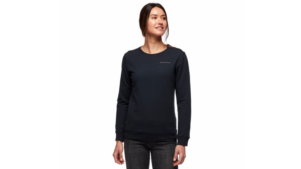 Black Diamond LS Vista Crew - Womens, Eclipse, Small, AP7300764011SML1