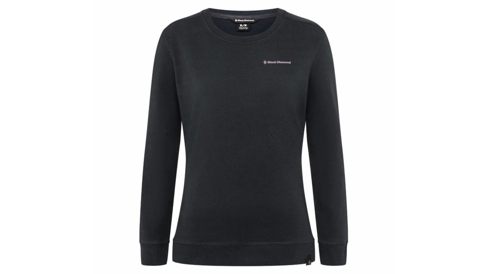 Black Diamond LS Vista Crew - Womens, Eclipse, Small, AP7300764011SML1