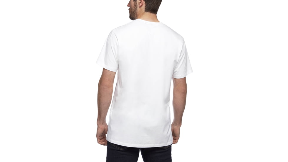 Black Diamond M Hammered Tee - Mens, White, Medium, AP7300451006MED1