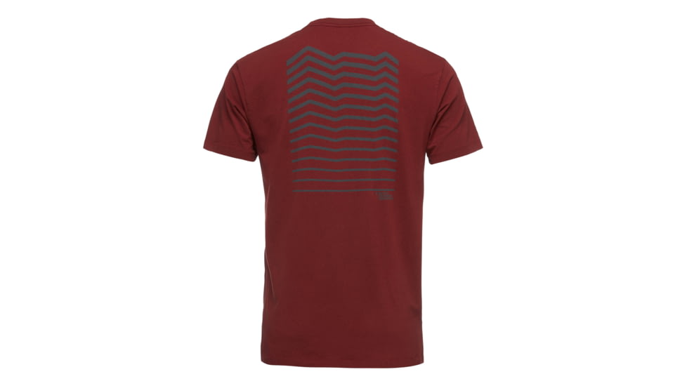 Black Diamond M Ss Ridges Tee - Mens, Red Oxide, Small, AP7300486010SML1