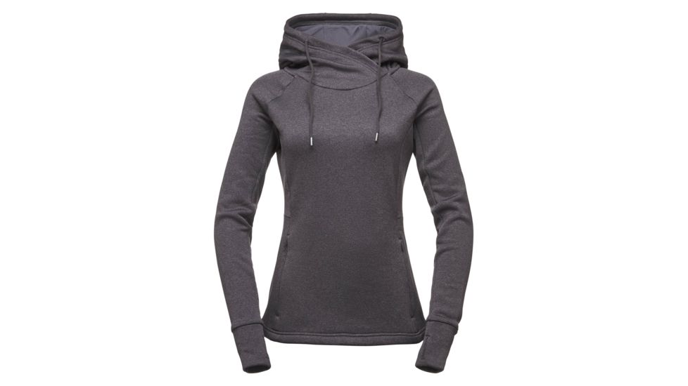 Black Diamond Maple Hoody - Womens, Asphalt, Extra Small, APB10F019XSM1