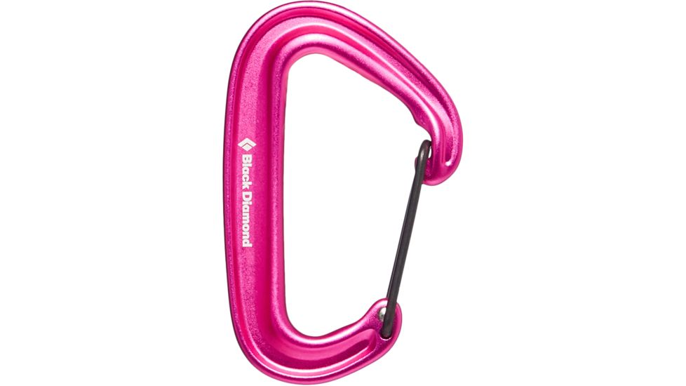Black Diamond Miniwire Carabiner, Ultra Pink, BD2102356015ALL1
