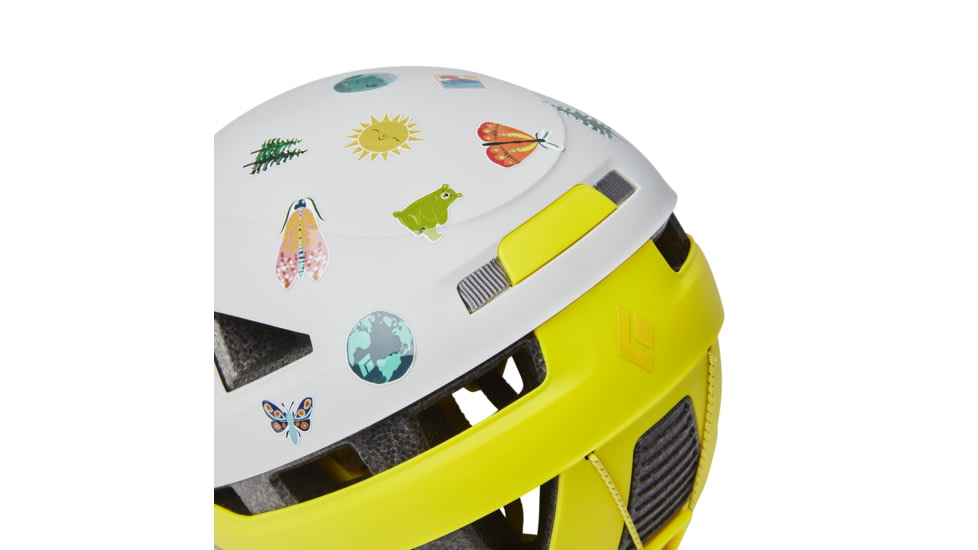 Black Diamond Mips Capitan Helmet - Kids, Alloy/Ultra Yellow, One Size, BD6202289371ALL1