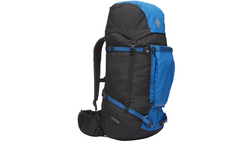 Black Diamond Mission 55 Pack, Cobalt/Black, Medium/Large, BD681186CBBKM-L1