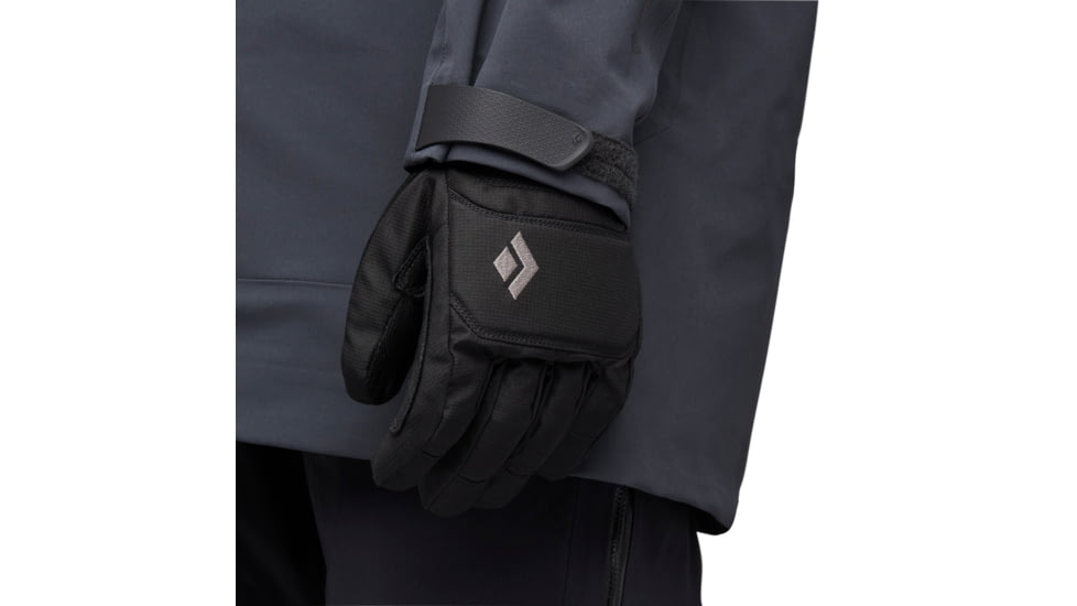 Black Diamond Mission Gloves, Black, Extra Large, BD8010590002XLG1