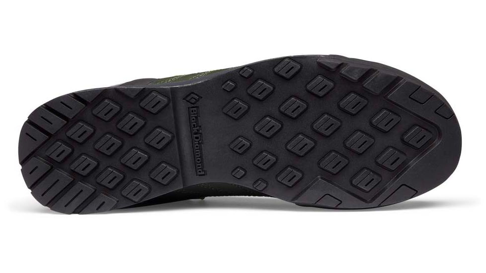 Black Diamond Mission Leather LW WP Approach Shoes - Mens, Cypress/Black, 8, BD58003291580801