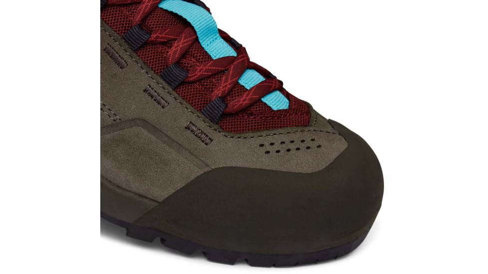 Black Diamond Mission Leather LW WP Approach Shoes - Womens, Malted/Grenadine, 6, BD58003394260601