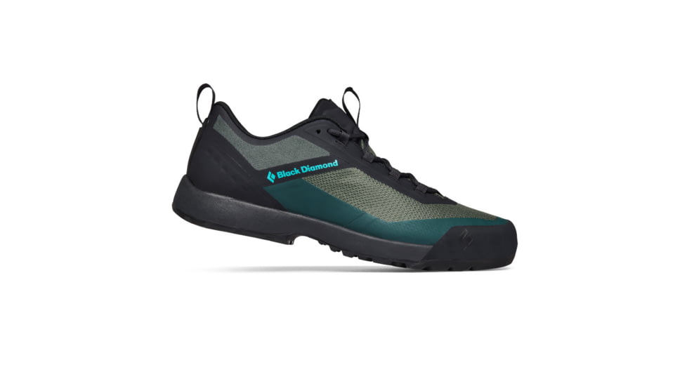 Black Diamond Mission LT 2 Approach Shoes - Mens, Black/Tundra, 9.5, BD58004693670951