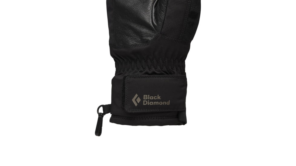 Black Diamond Mission MX Mitts, Black, Large, BD8010830002LRG1
