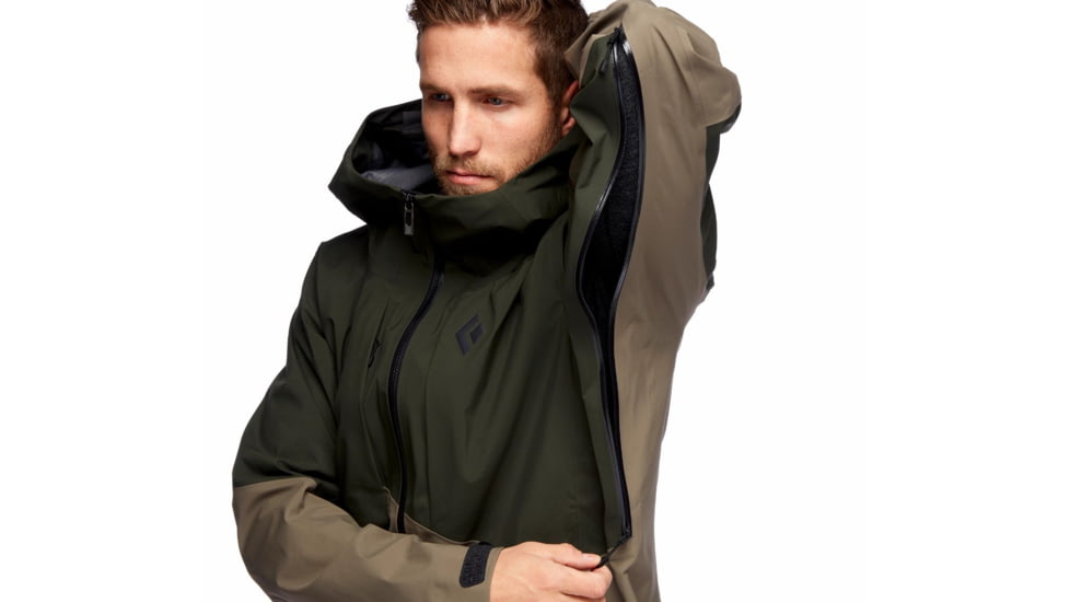 Black Diamond Mission Shell - Mens, Cypress/Walnut, Small, APXC849160SML1