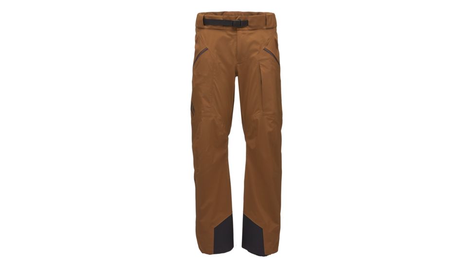 Black Diamond Mission Snow Shell Pants, Dark Curry, Large, APQ936750LRG1
