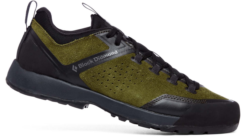Black Diamond Mission XP Leather Approach Shoes - Mens, Olive, 10.5, BD58002430491051