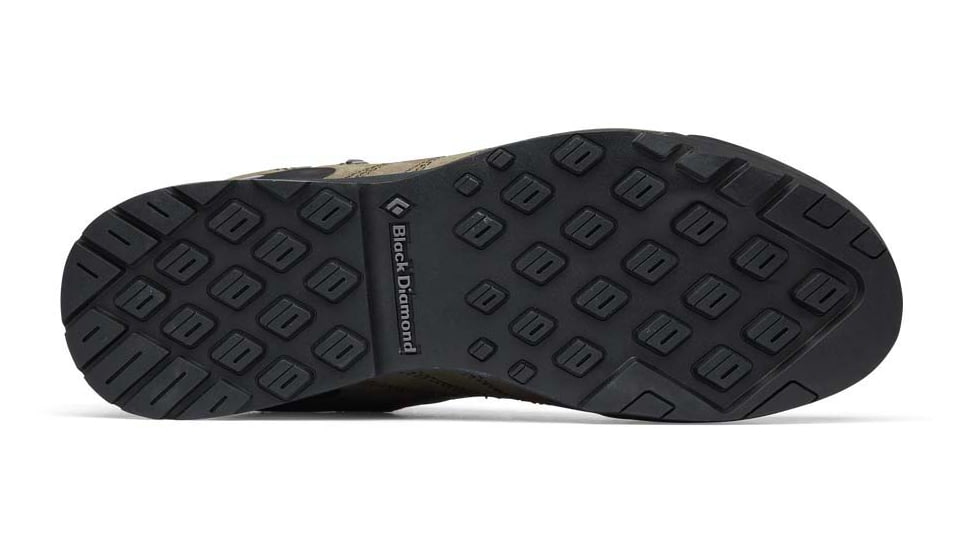 Black Diamond Missn Leather Mid WP Approach Shoes - Mens, Walnuts/Octane, 10, BD58002693731001