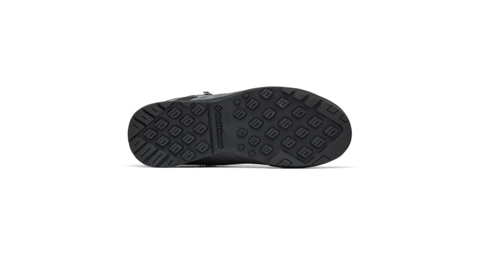 Black Diamond Missn Leather Mid WP Approach Shoes - Womens, Steel Grey/Costal Blue, 10, BD58002793751001