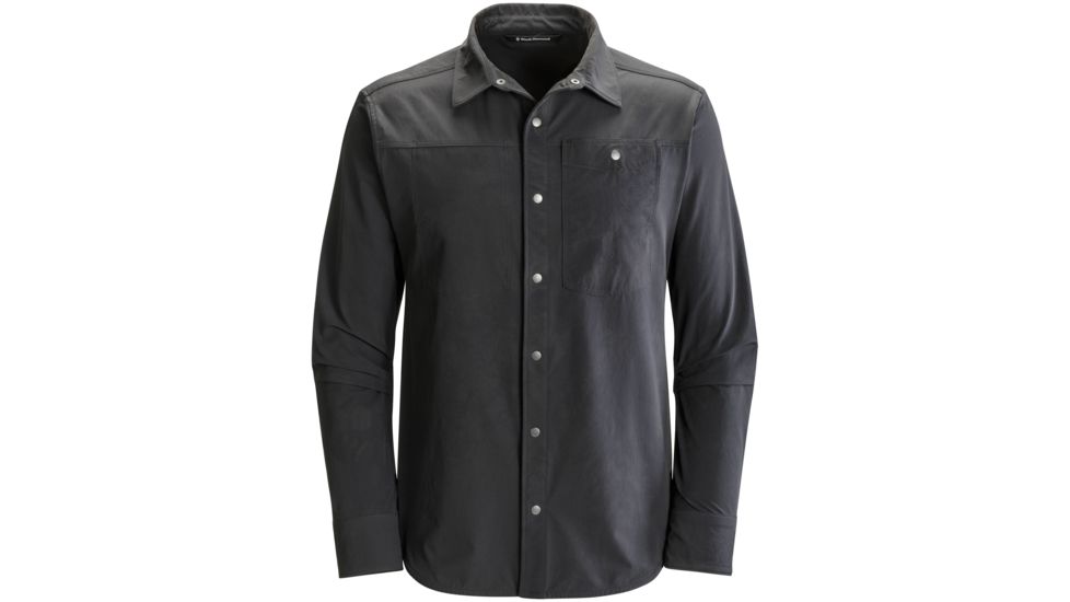 Black Diamond Modernist Rock Shirt - Men's-Smoke-X-Large