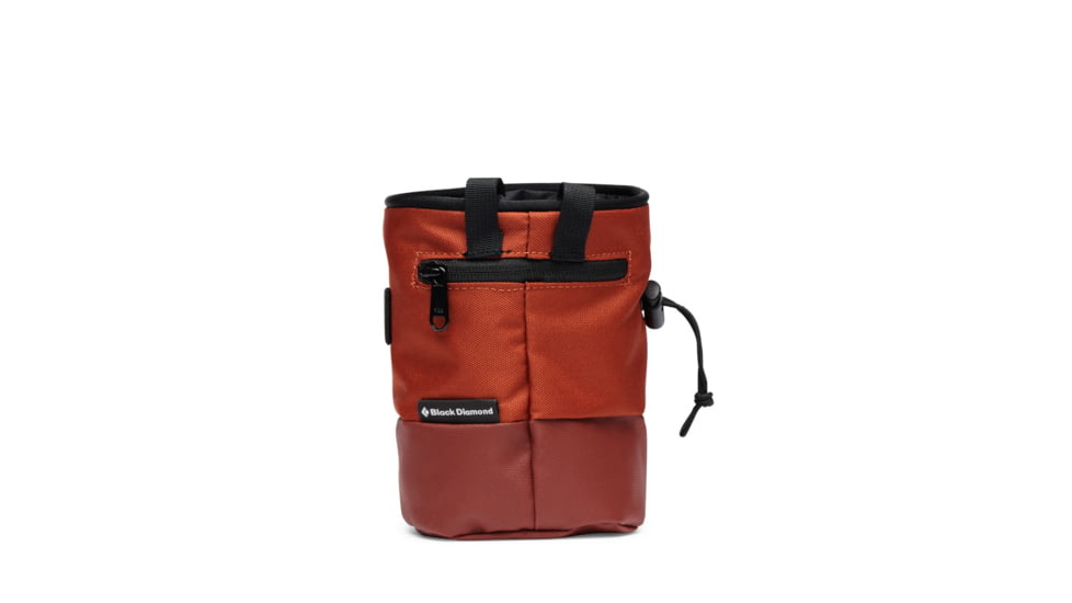 Black Diamond Mojo Zip Chalk Bag, Burnt Sienna, Medium/Large, BD6301556044M_L1