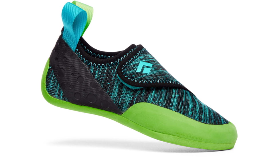 Black Diamond Momentum Climbing Shoes - Kids, Envy Green, 12, BD57015130110121