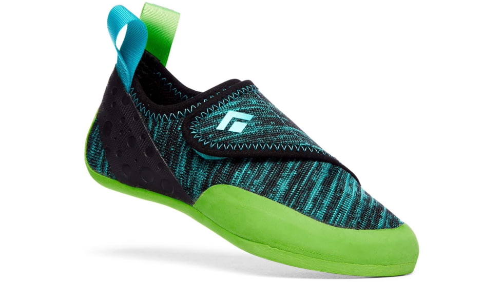 Black Diamond Momentum Climbing Shoes - Kids, Envy Green, 12, BD57015130110121