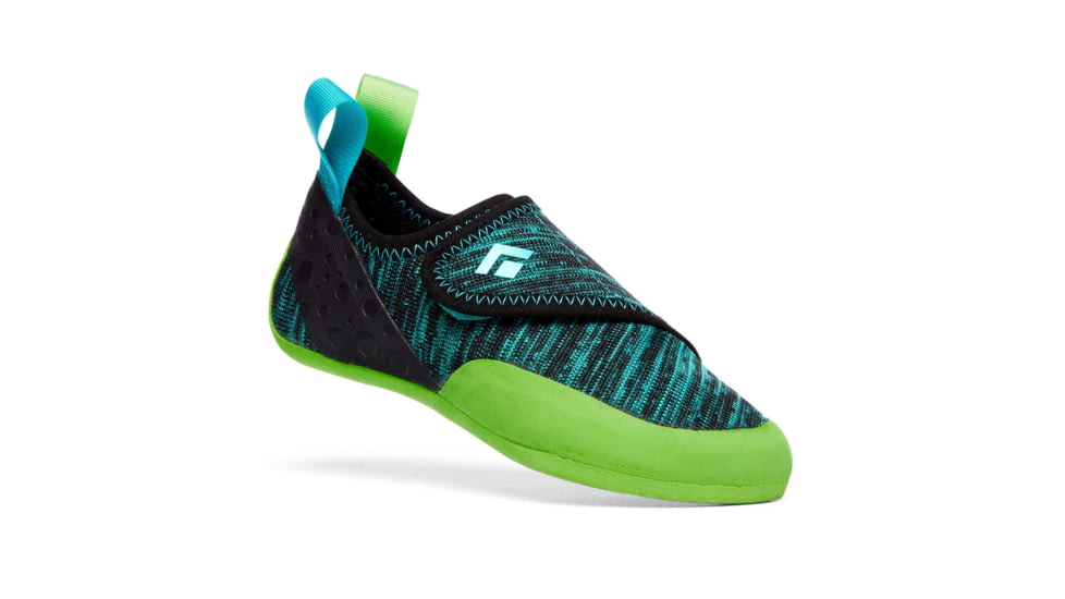 Black Diamond Momentum Climbing Shoes - Kids, Envy Green, 11, BD57015130110111