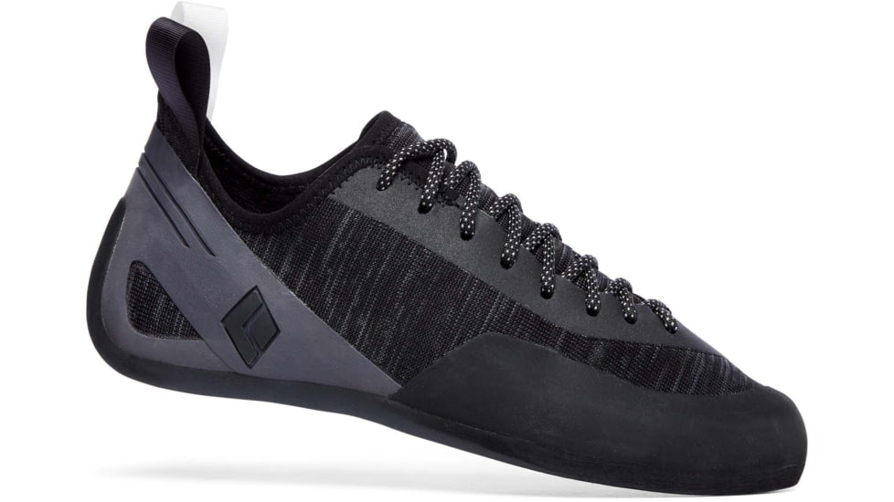 Black Diamond Momentum Lace Climbing Shoes - Mens, Black/Anthracite, 12, BD57010391181201